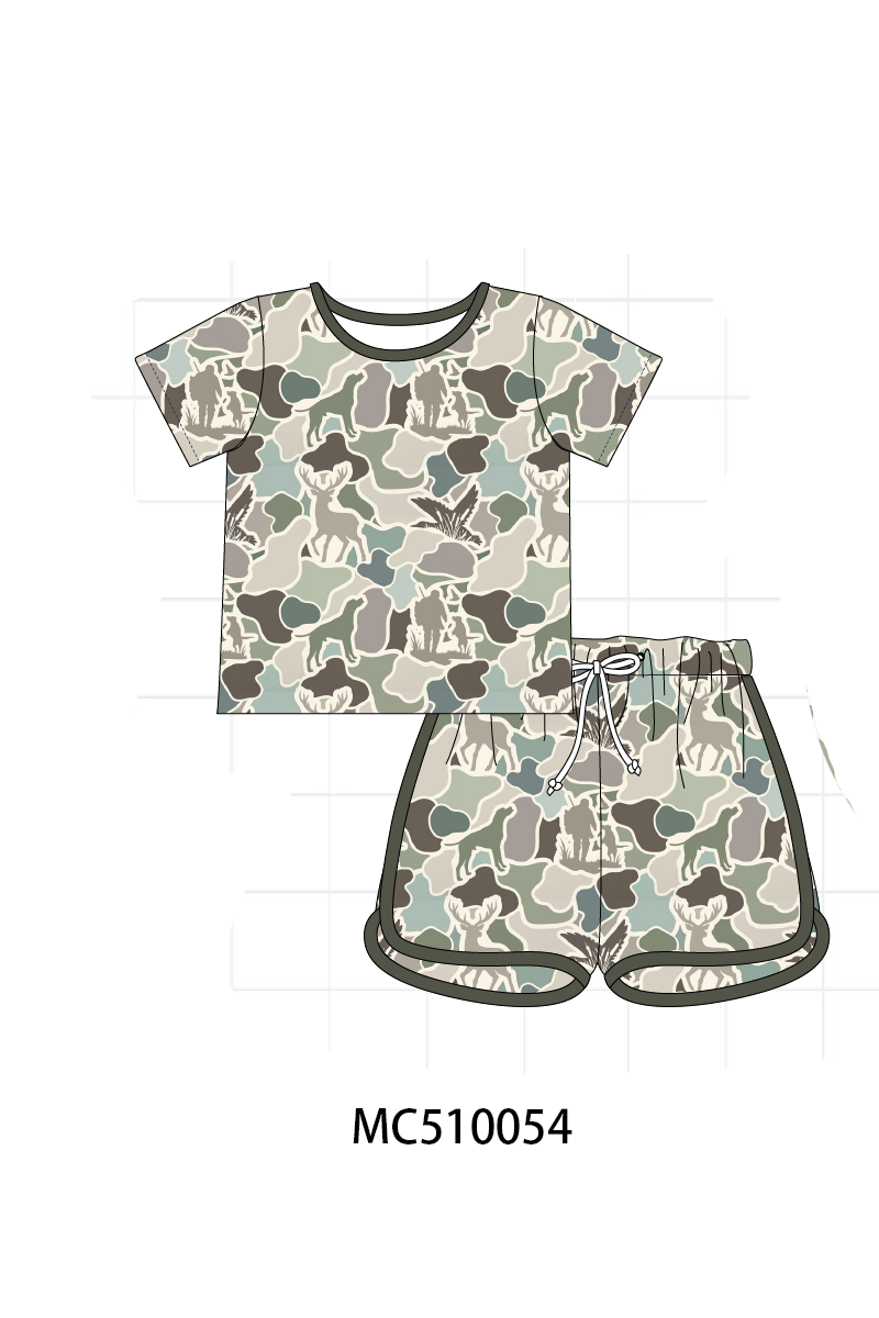 Camouflage duck print collection 1