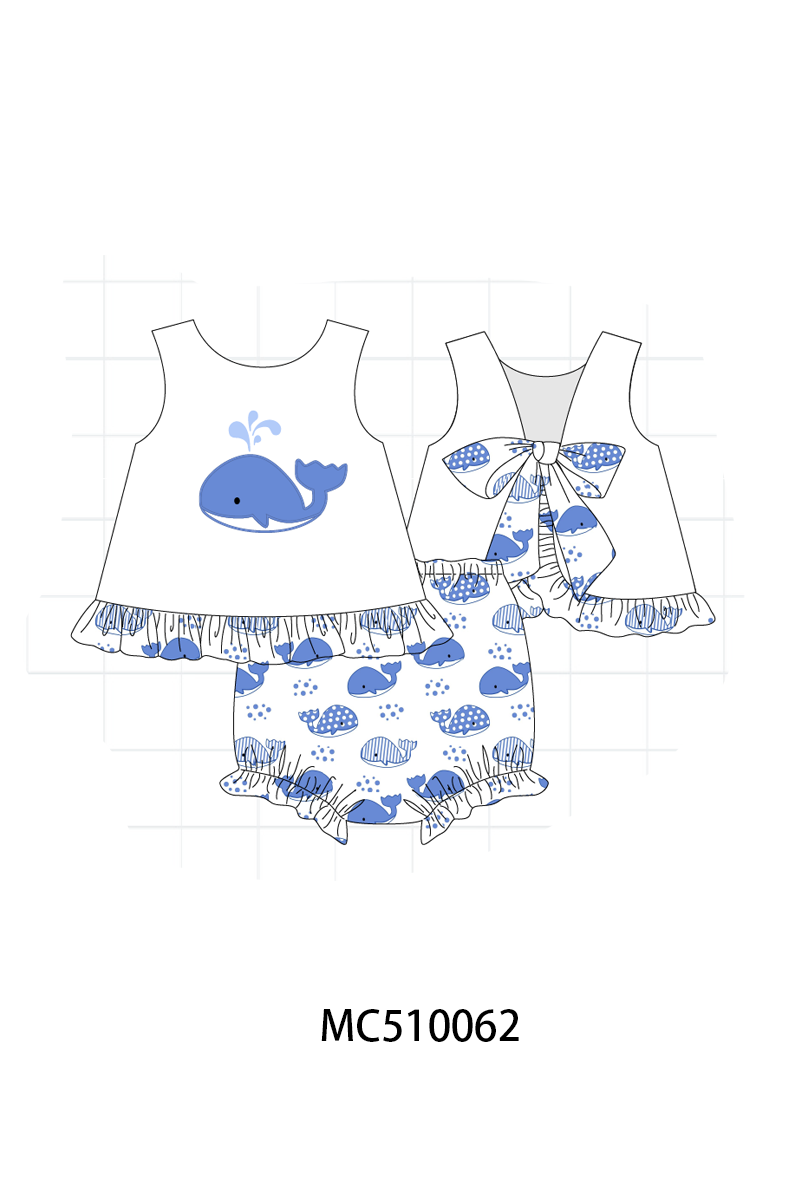 Blue whale print collection