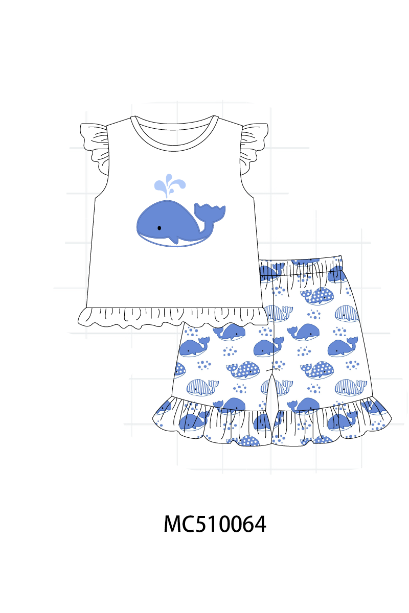 Blue whale print collection