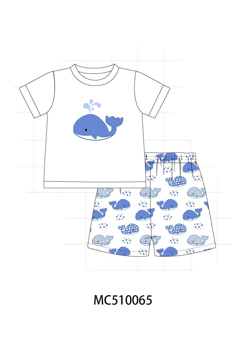Blue whale print collection