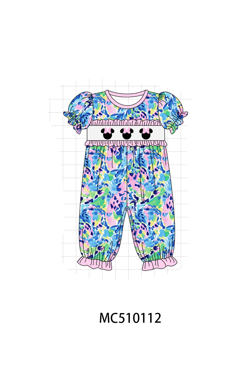 Pink character smocked collection