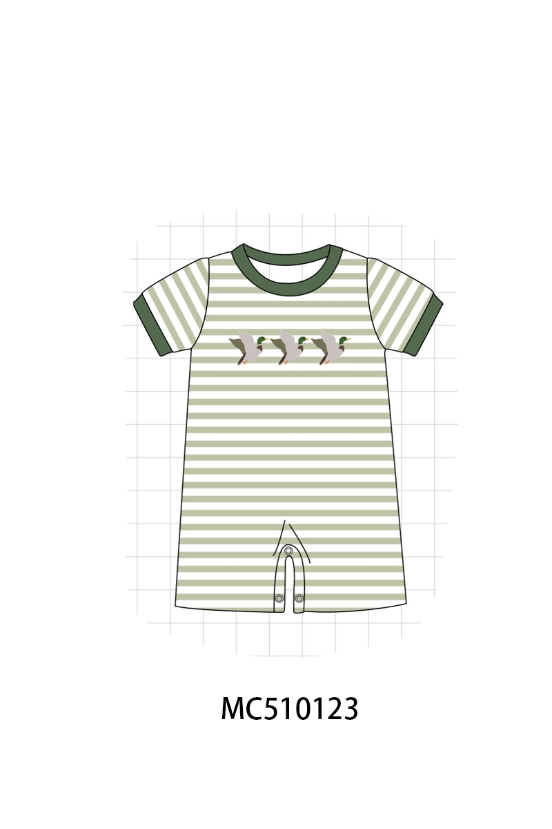 Camo duck embroidery collection