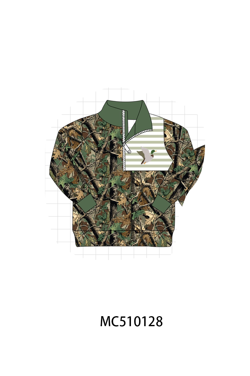 Camo duck embroidery collection
