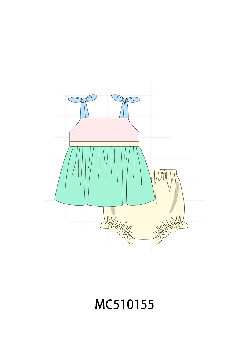 Color blocks ruffle collection 1