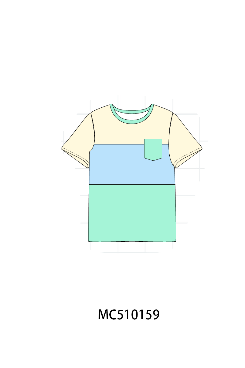 Color blocks ruffle collection 1