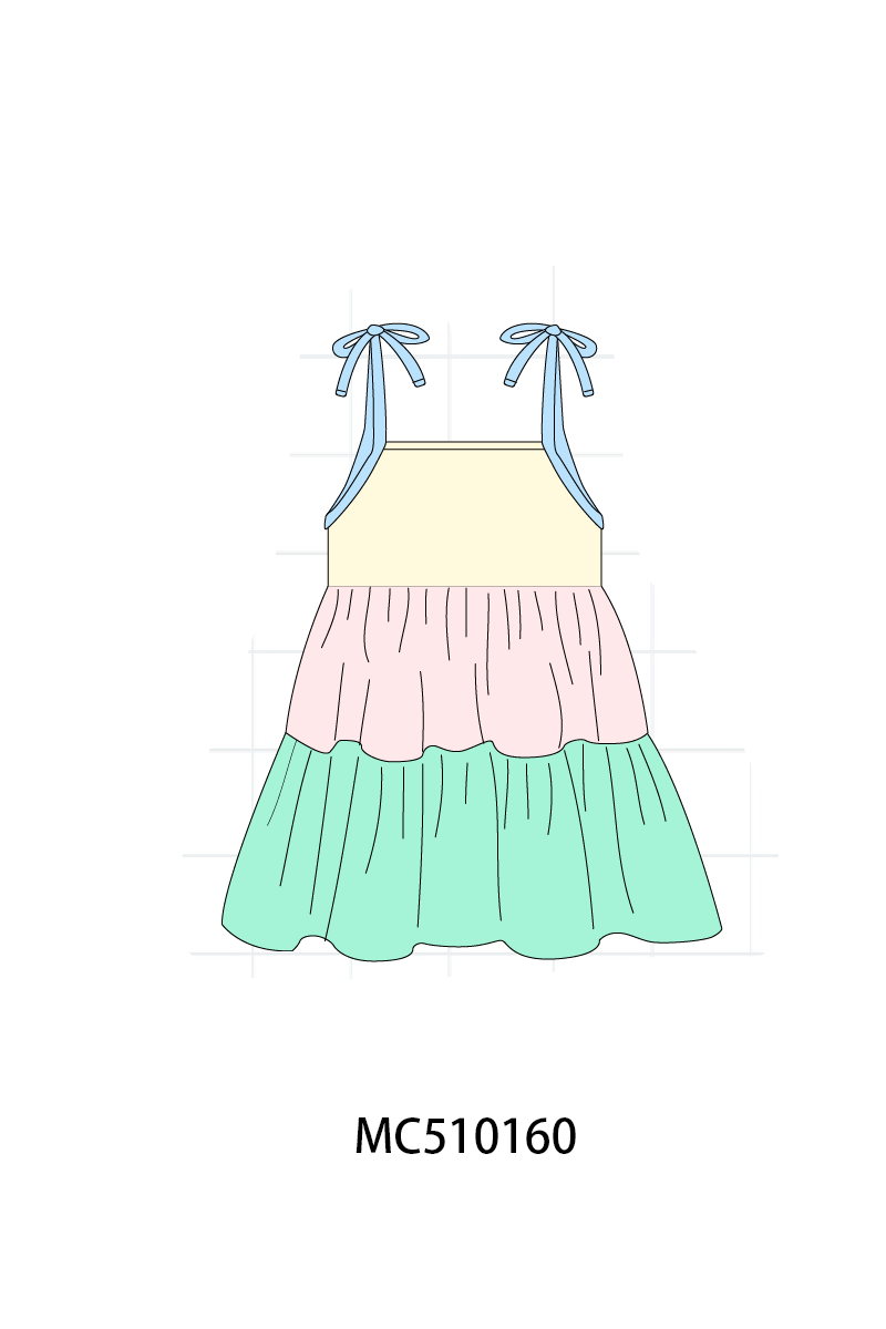 Color blocks ruffle collection 1