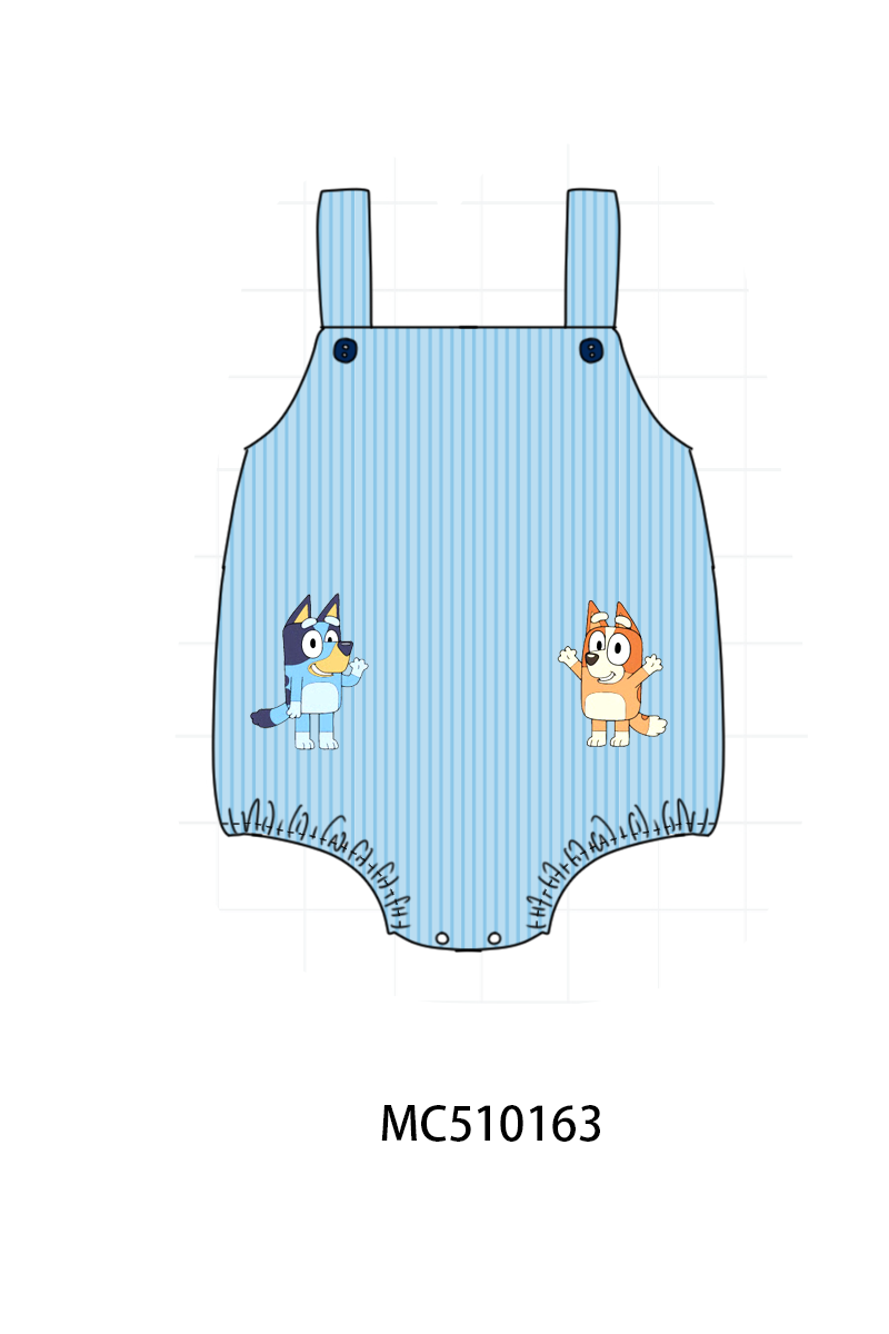 Pink&blue character applique collection