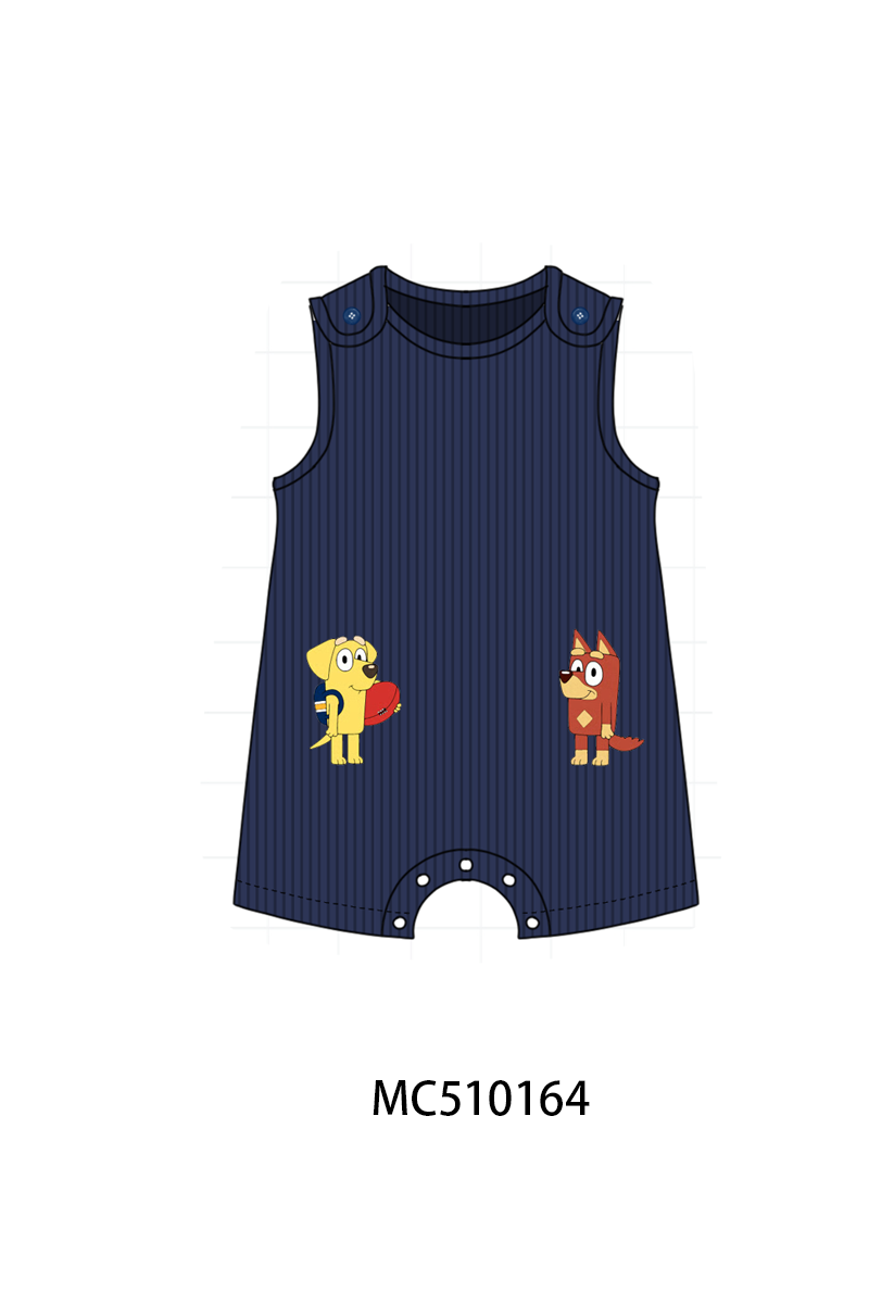 Pink&blue character applique collection