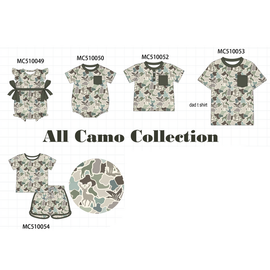 Camouflage duck print collection 1